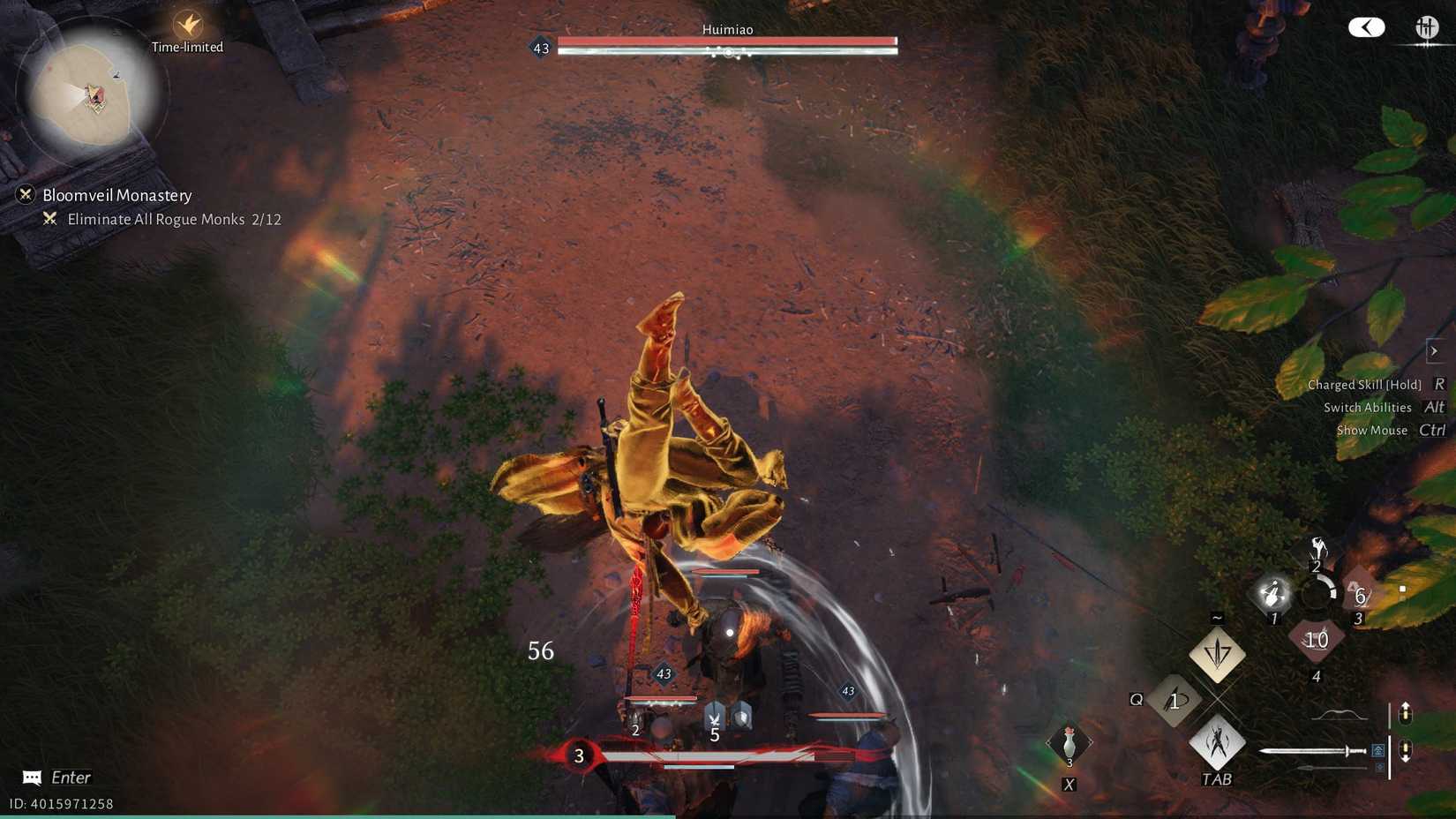 WWM Guardian Palm drop attack