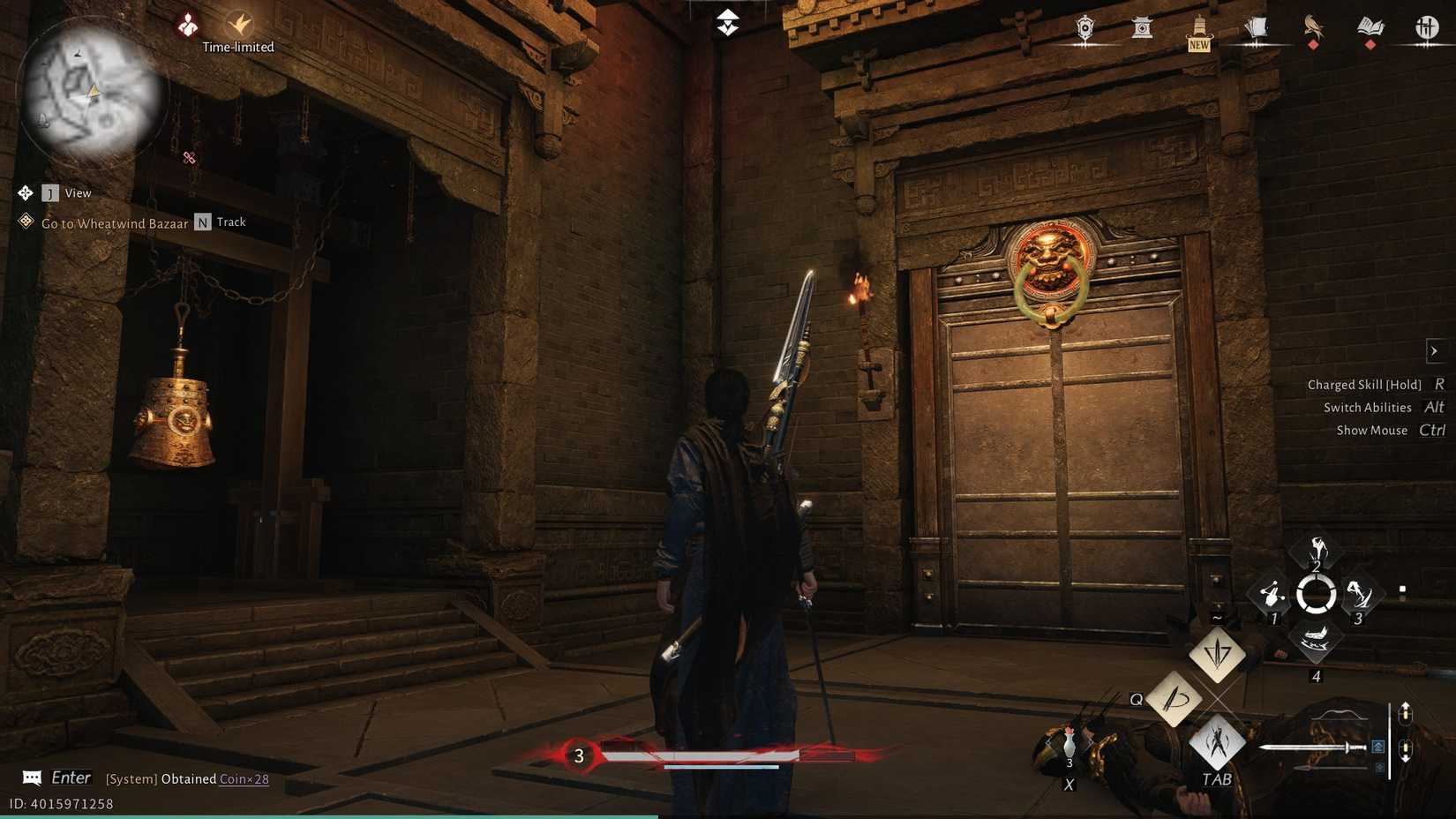 Where Winds Meet Soaring Spin bell and door