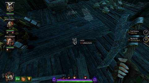 Vermintide 2 Return to the Reik ruined house hatch door