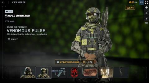 BF6 Venomous Pulse skin