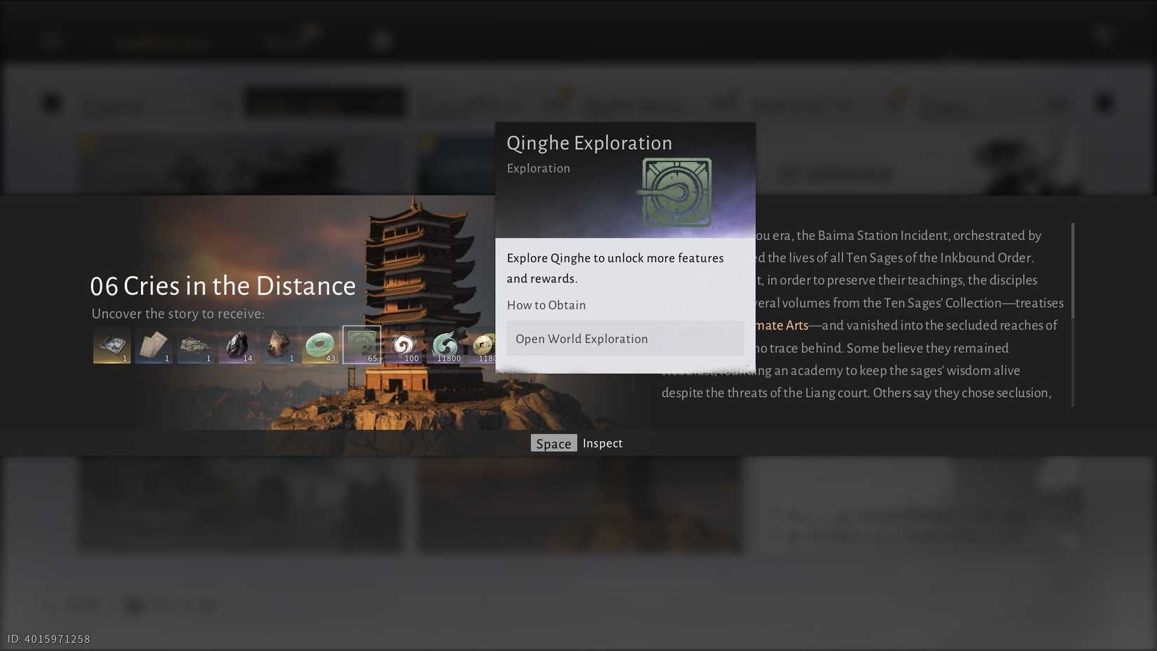 Where Winds Meet Quest Exploration Points Reward