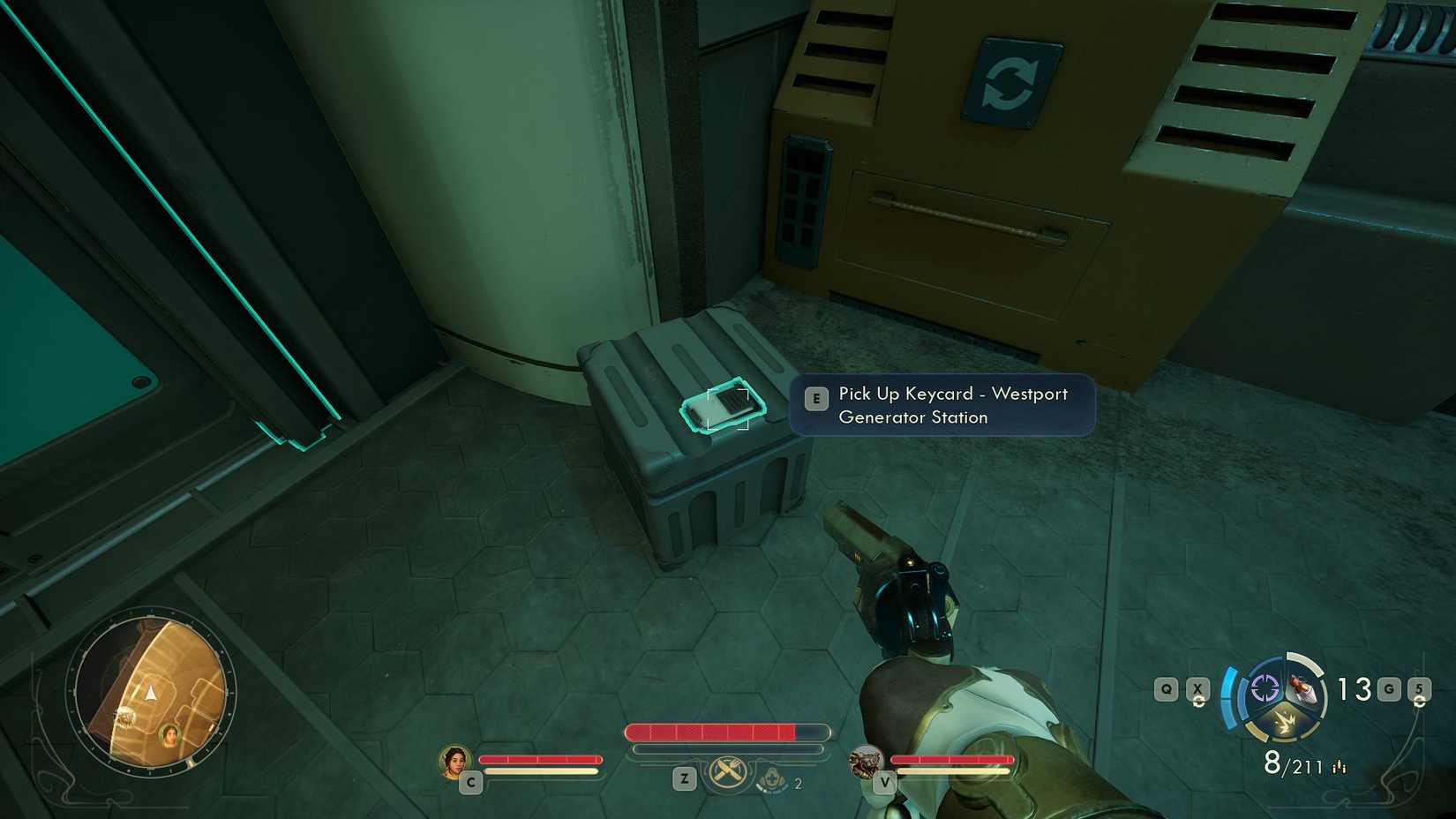 TOW2 Westport Generator Station keycard