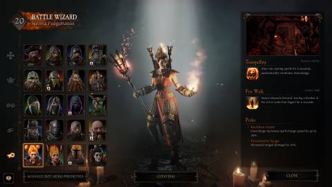 Vermintide 2 Battle Wizard Sienna