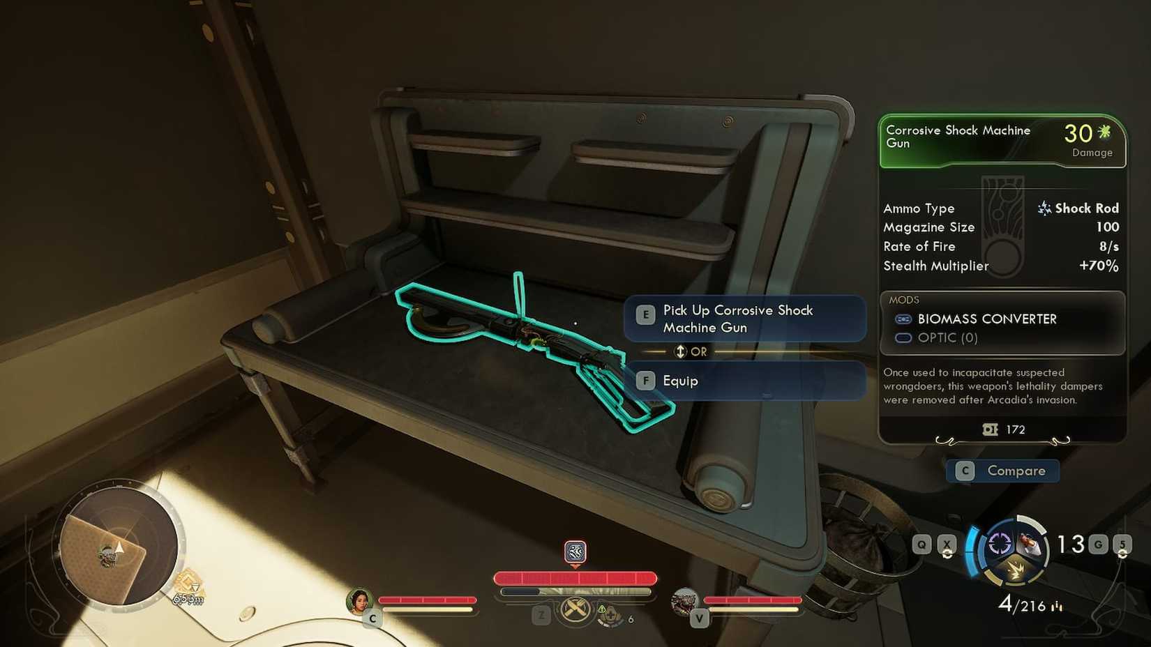 TOW2 Corrosive Shock Machine Gun