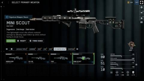BF6 Mini Scout stats