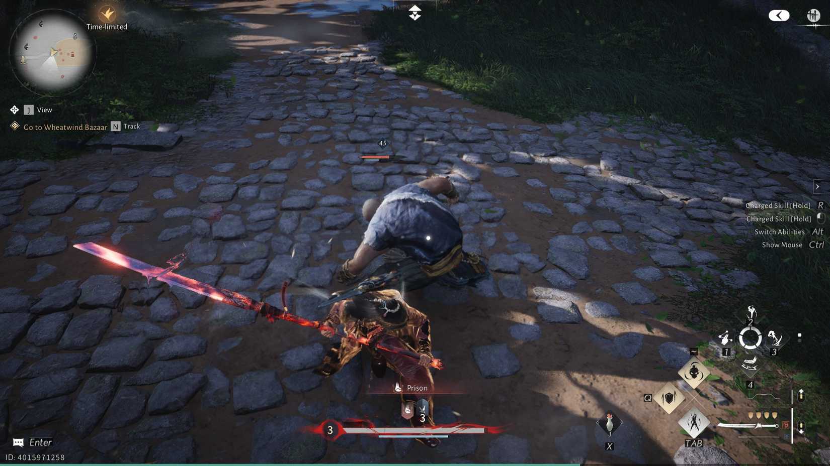 Where Winds Meet Thundercry Blade Charged Heavy