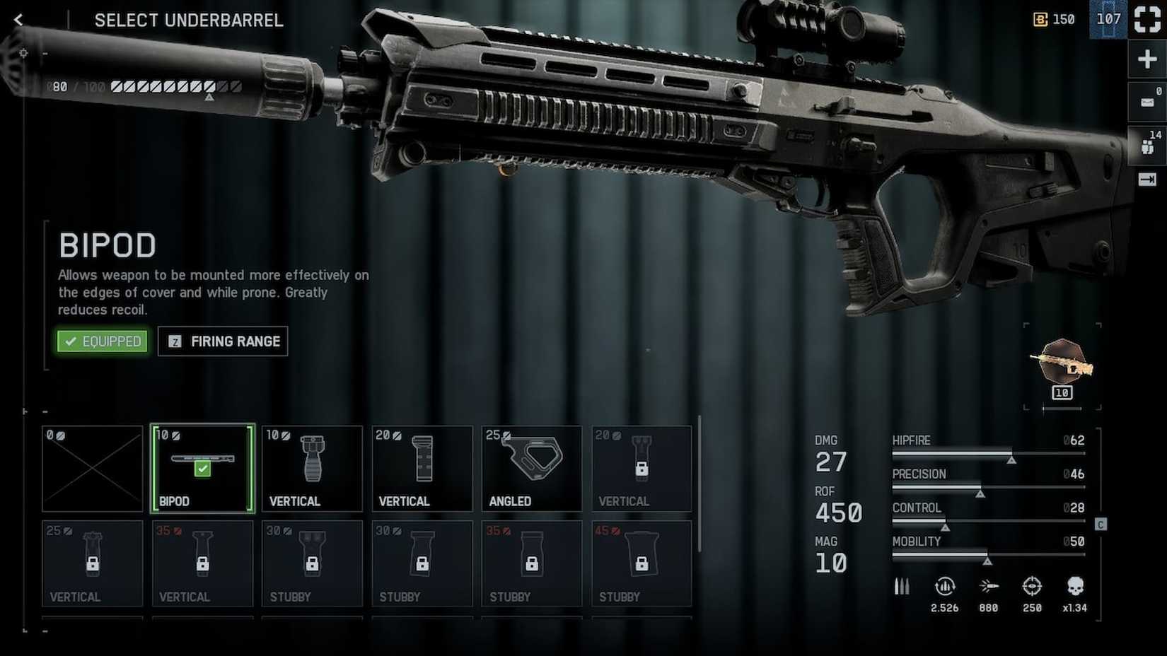 BF6 LMR27 Bipod