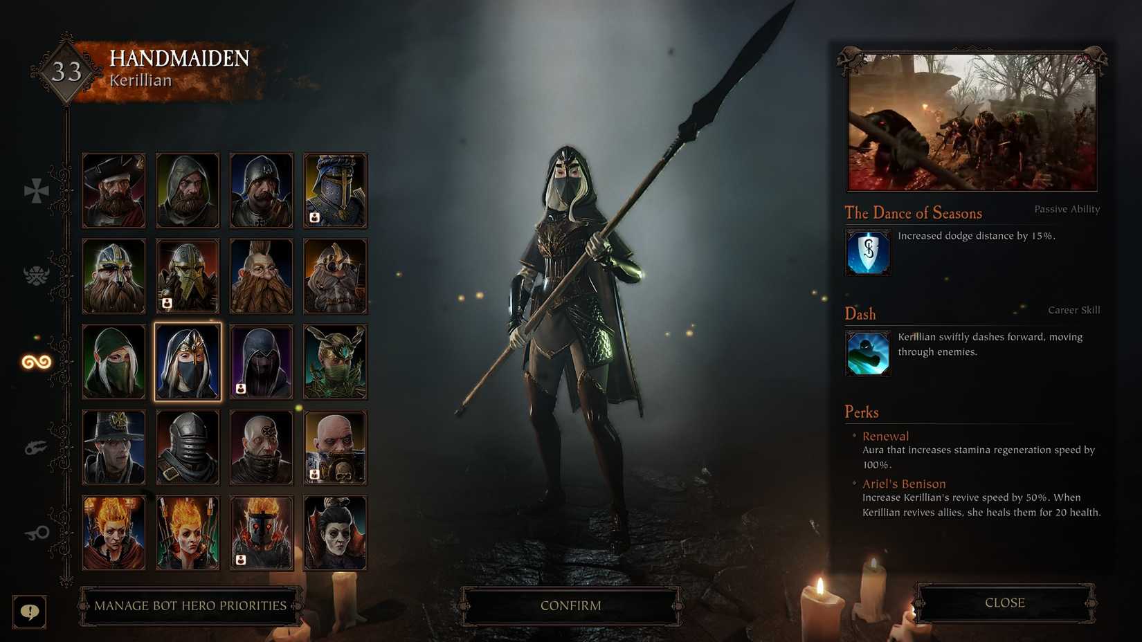 Vermintide 2 Handmaiden Kerillian