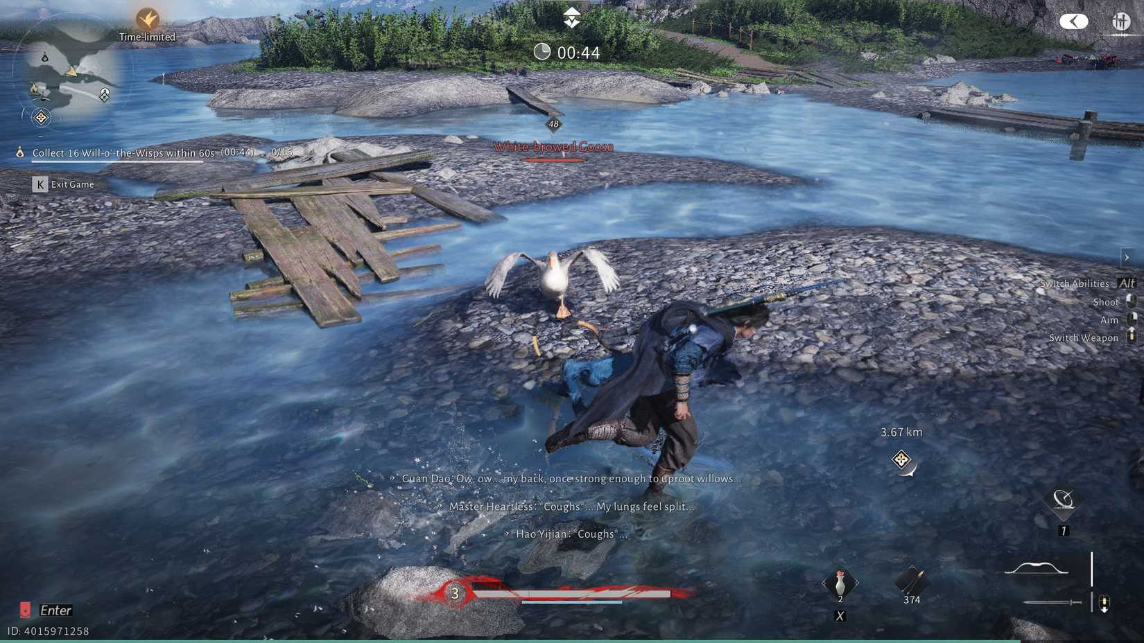 Where Winds Meet Goose Miniboss