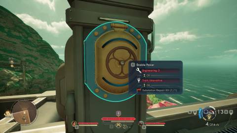 TOW2 Southern Substation Repair Panel