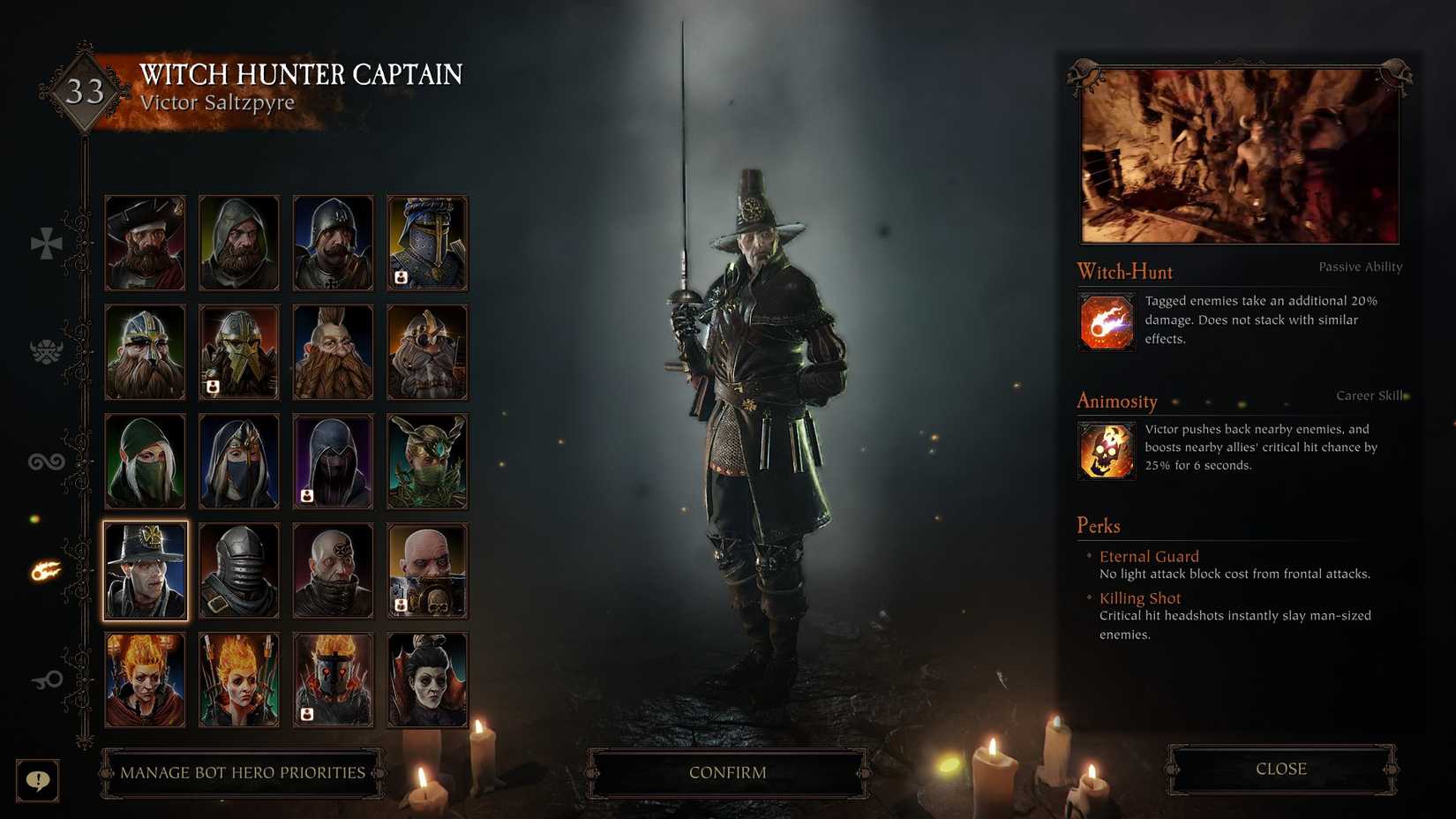 Vermintide 2 Witch Hunter Captain Saltzpyre