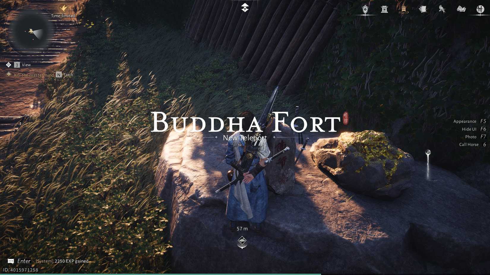 Where Winds Meet Buddha Fort Boundary Stone