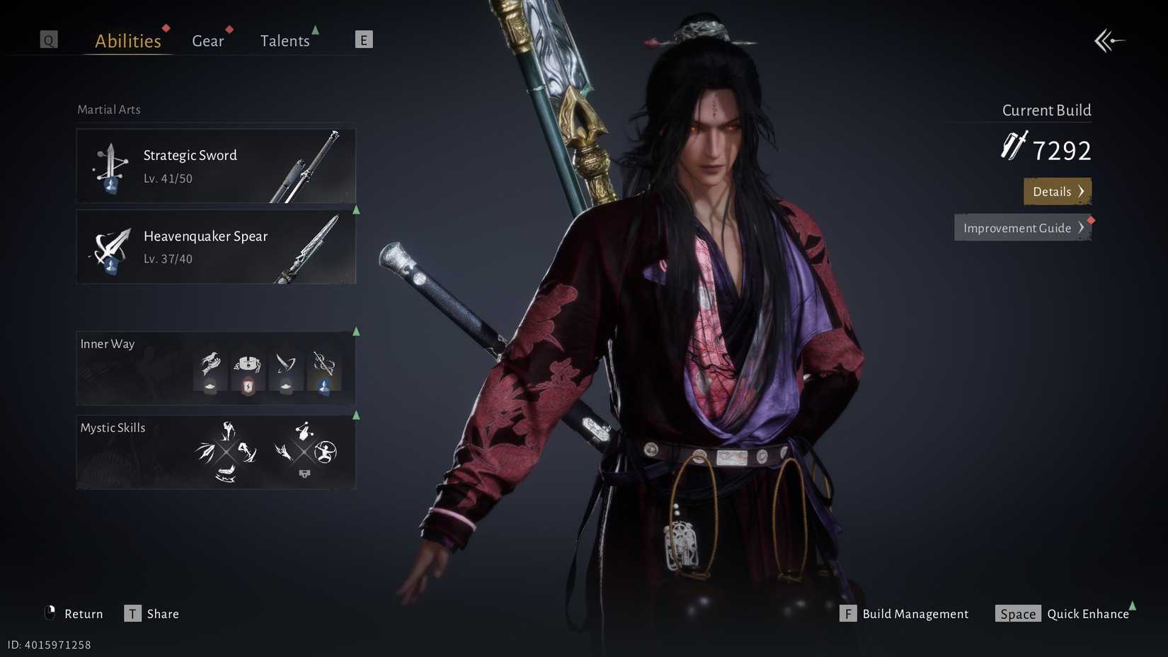 Where Winds Meet Character Screen