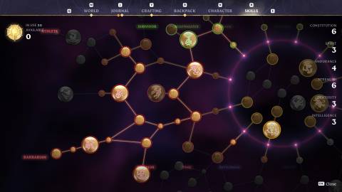 Enshrouded Barbarian Build Core Skills
