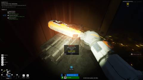 The Last Caretaker salvaging scrap