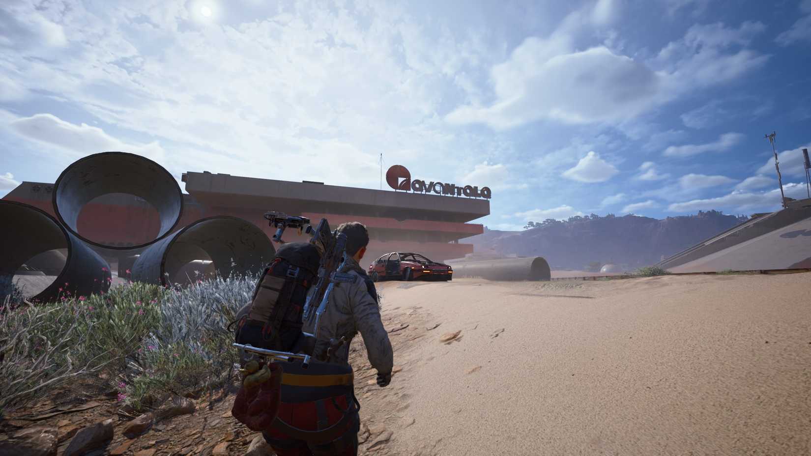 ARC Raiders Spaceport Departure Building Exterior