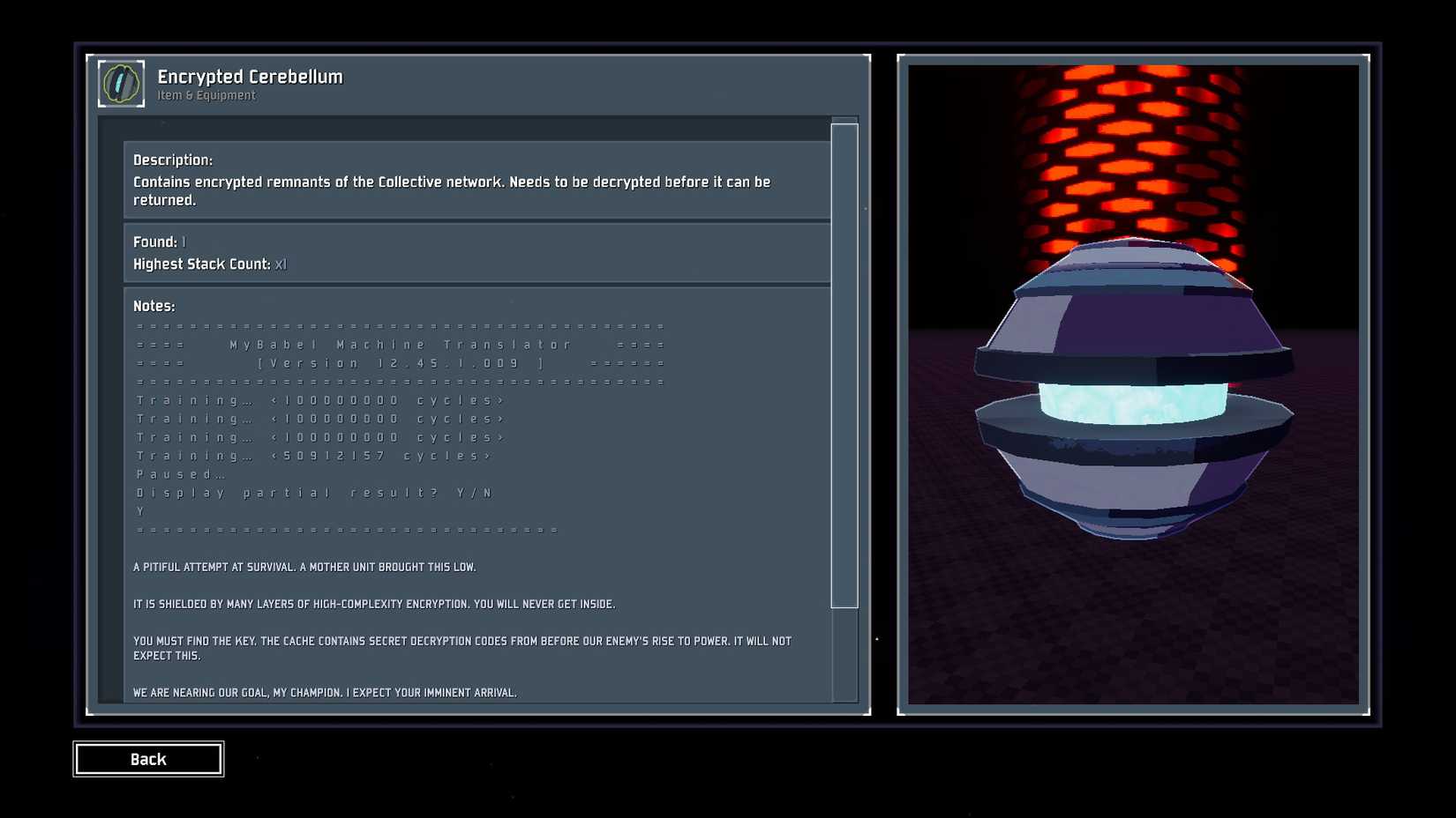 Risk of Rain 2 Encrypted Cerebellum