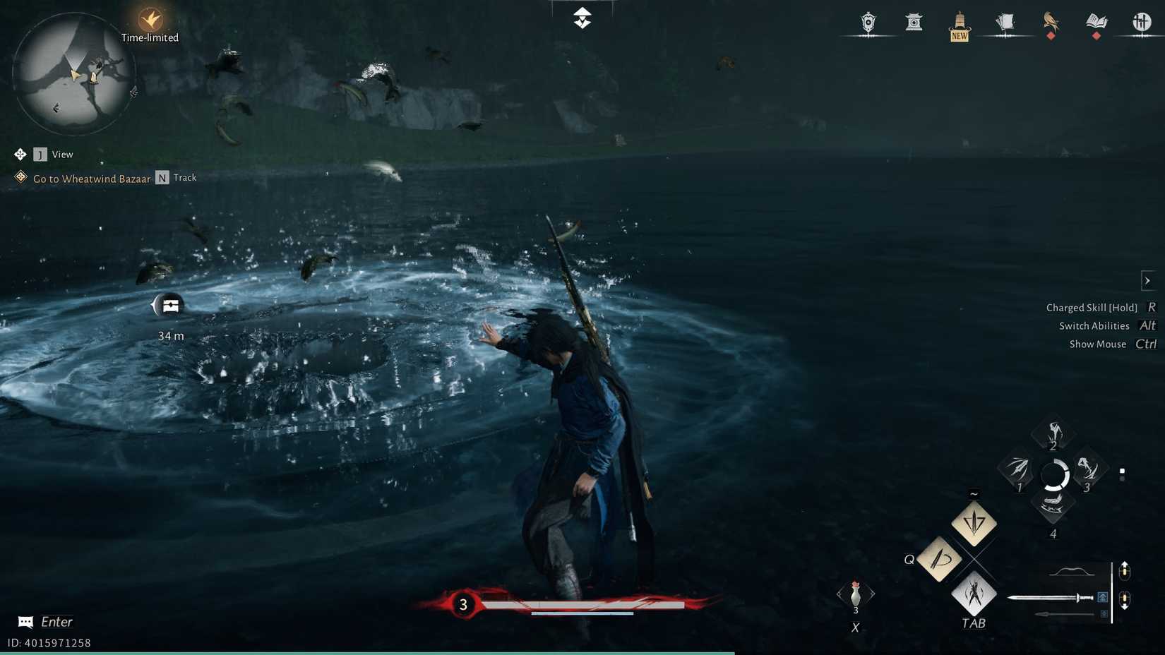 Where Winds Meet Tai Chi Fishing