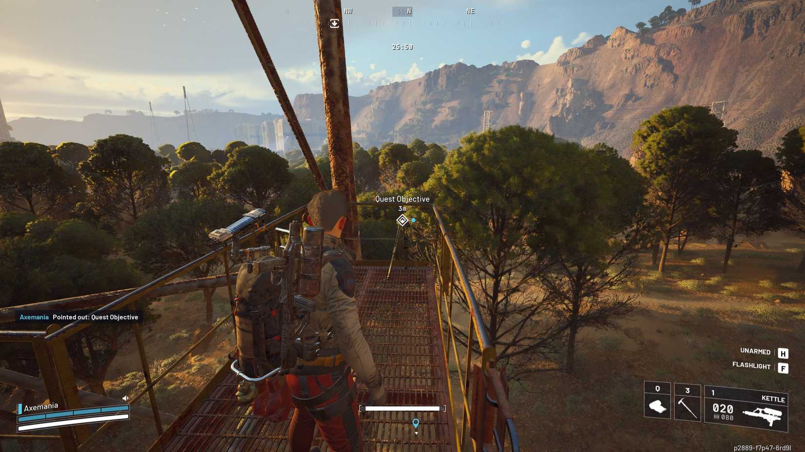 ARC Raiders Spaceport Eyes in the Sky LIDAR spot