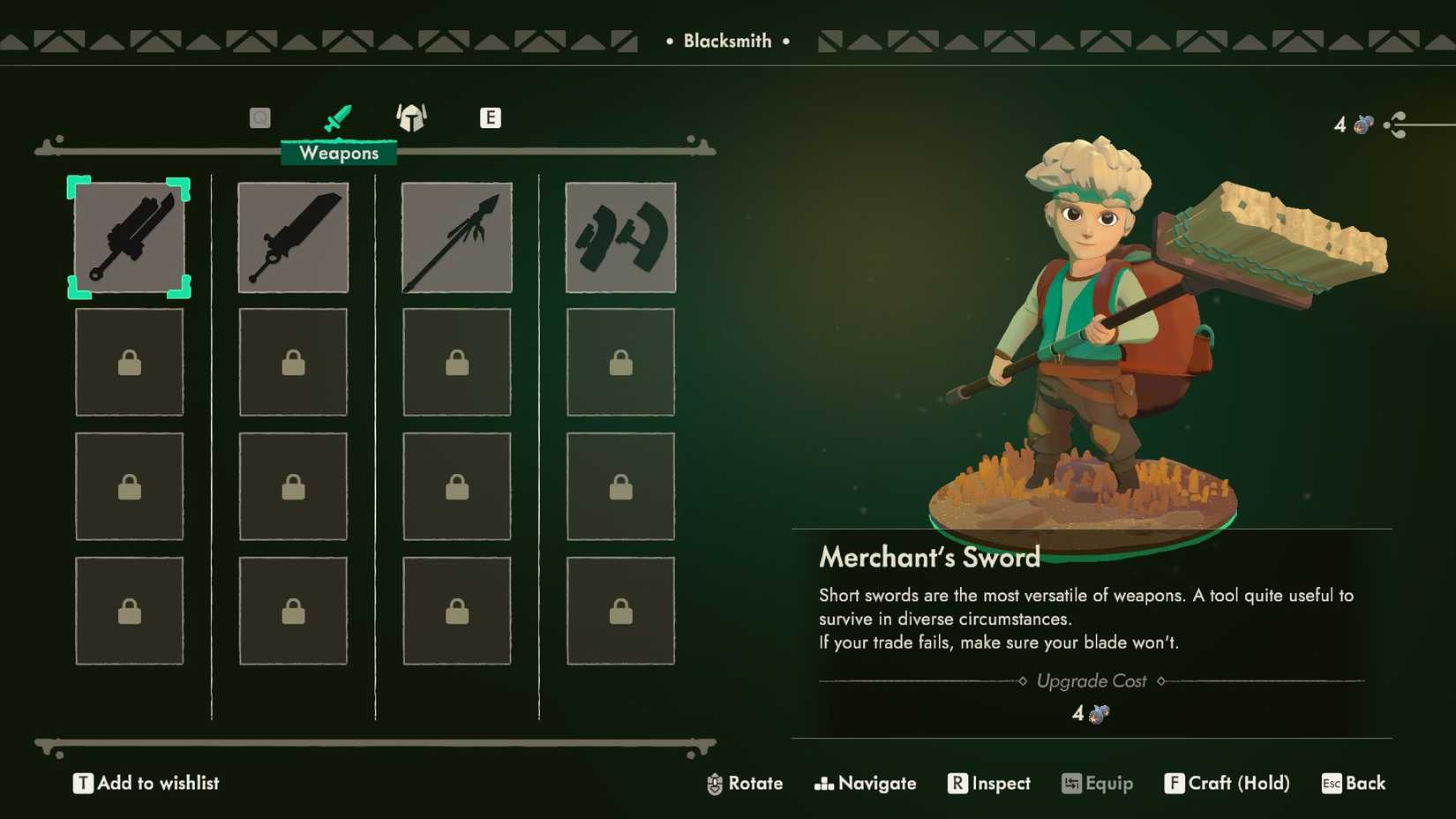 Will with the Broom in Moonlighter 2