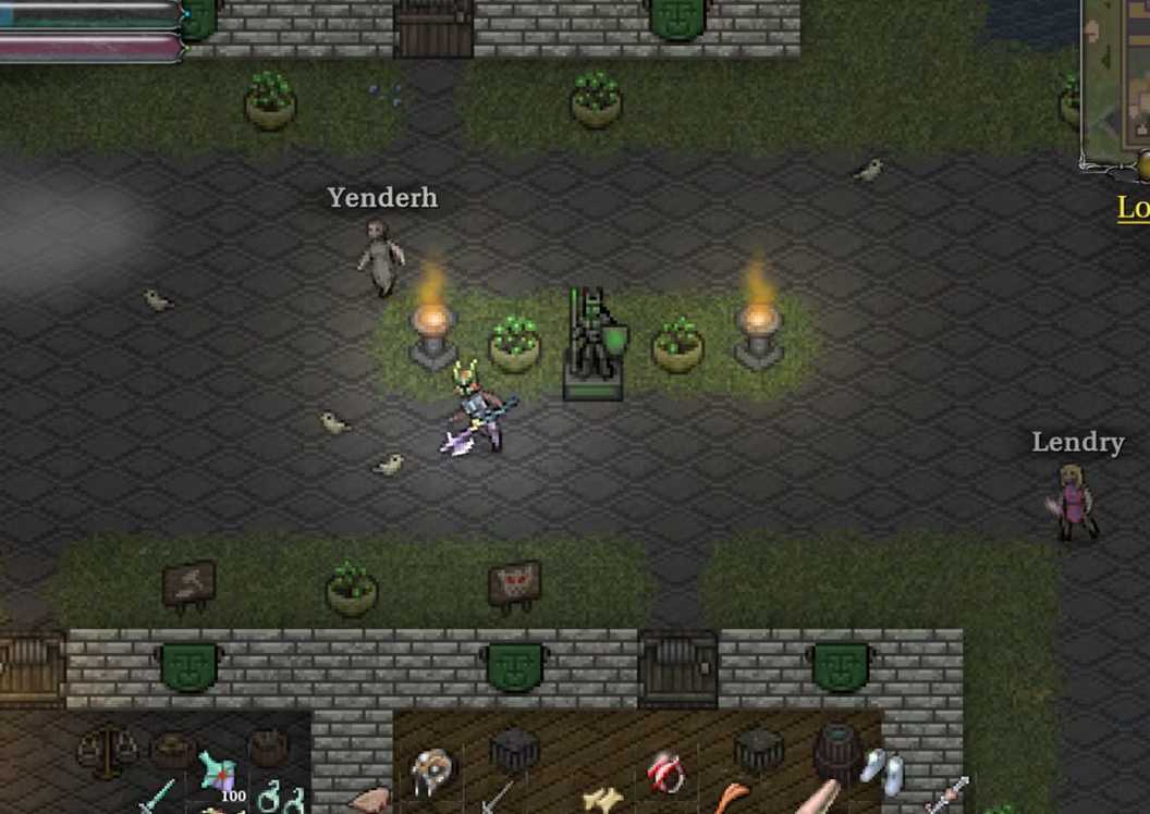 Indie RPG Castle Scene