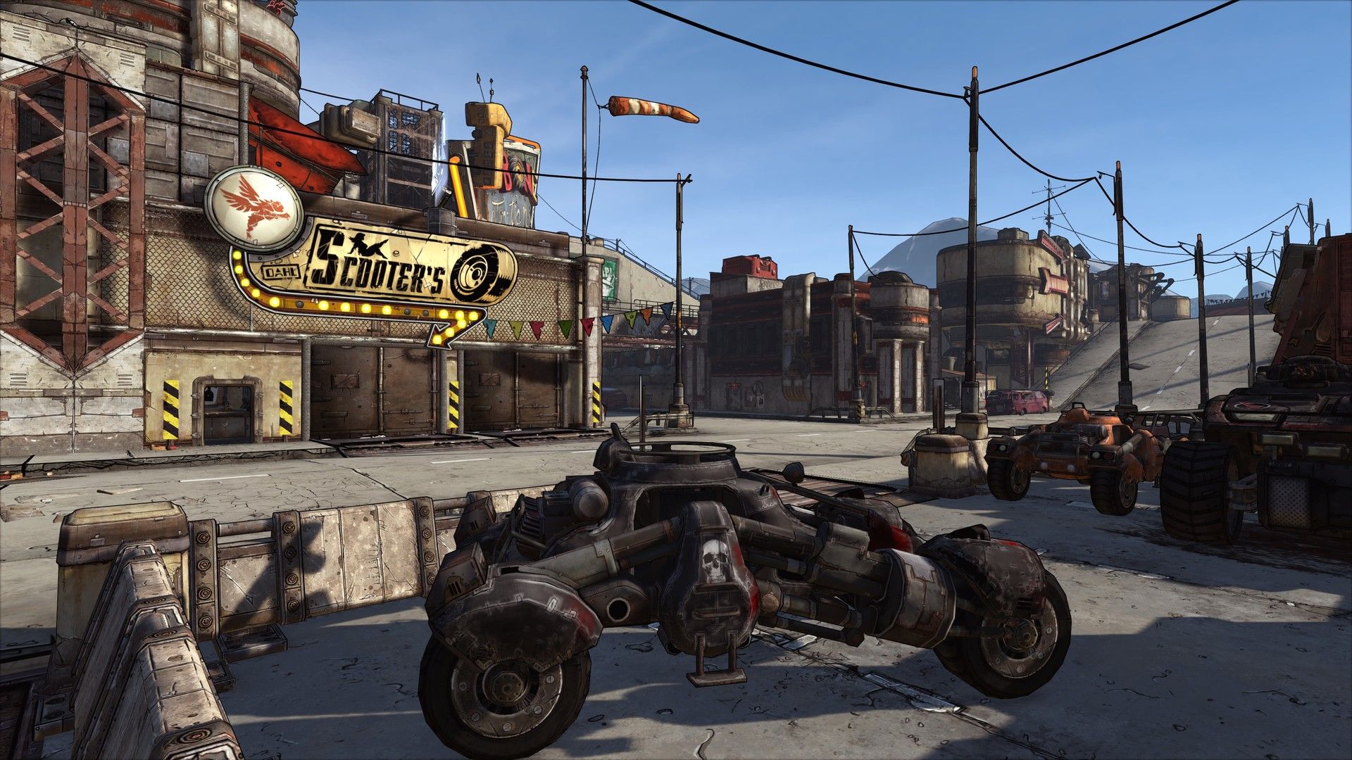 A buggy in Borderlands (2009)