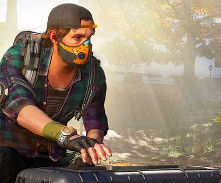 A character opening a loot box in Tom Clancy's The Division Heartland-1