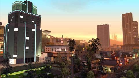 A nice aerial view of San Andreas - Grand Theft Auto San Andreas