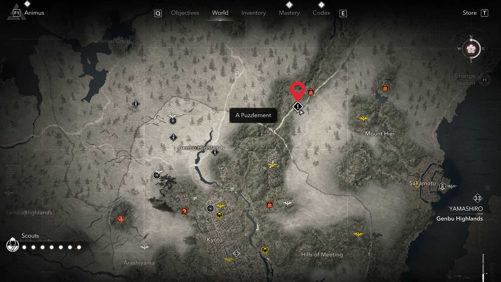 All 13 Isu Glyphs Location (A Puzzlement) in Assassin's Creed Shadows