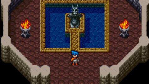 A save room in Breath Of Fire (SNES)
