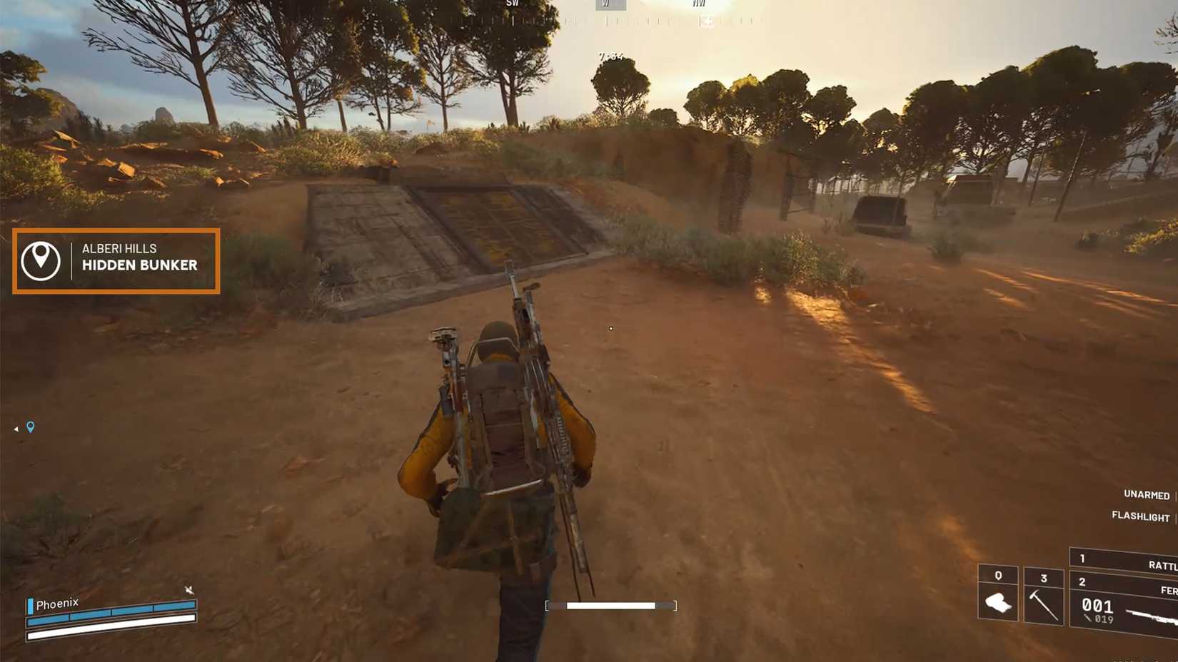 Alberi Hills Hidden Bunker location in ARC Raiders