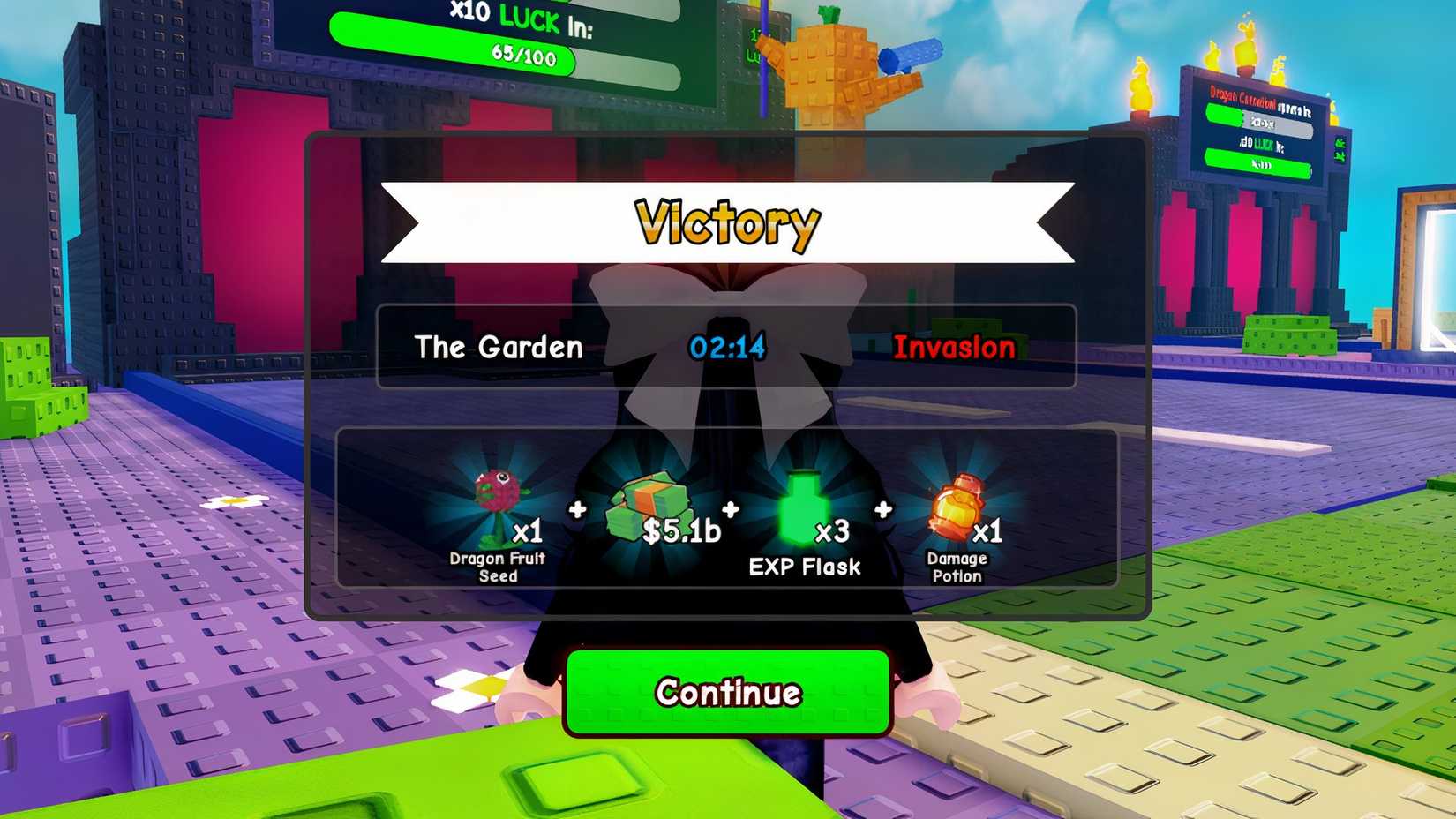 all invasion rewards in plants vs brainrots