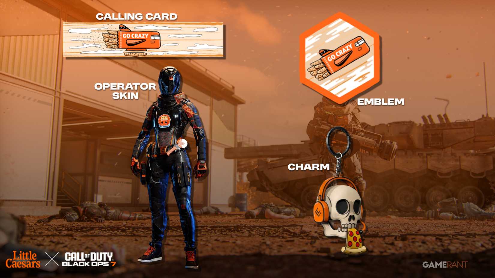 All Little Caesars x Black Ops 7 Rewards