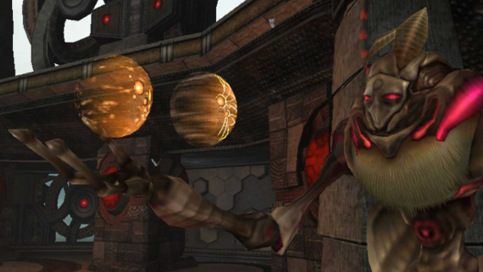 An Aether native shows Samus how the two planets got splited into two - Metroid Prime 2 Echoes