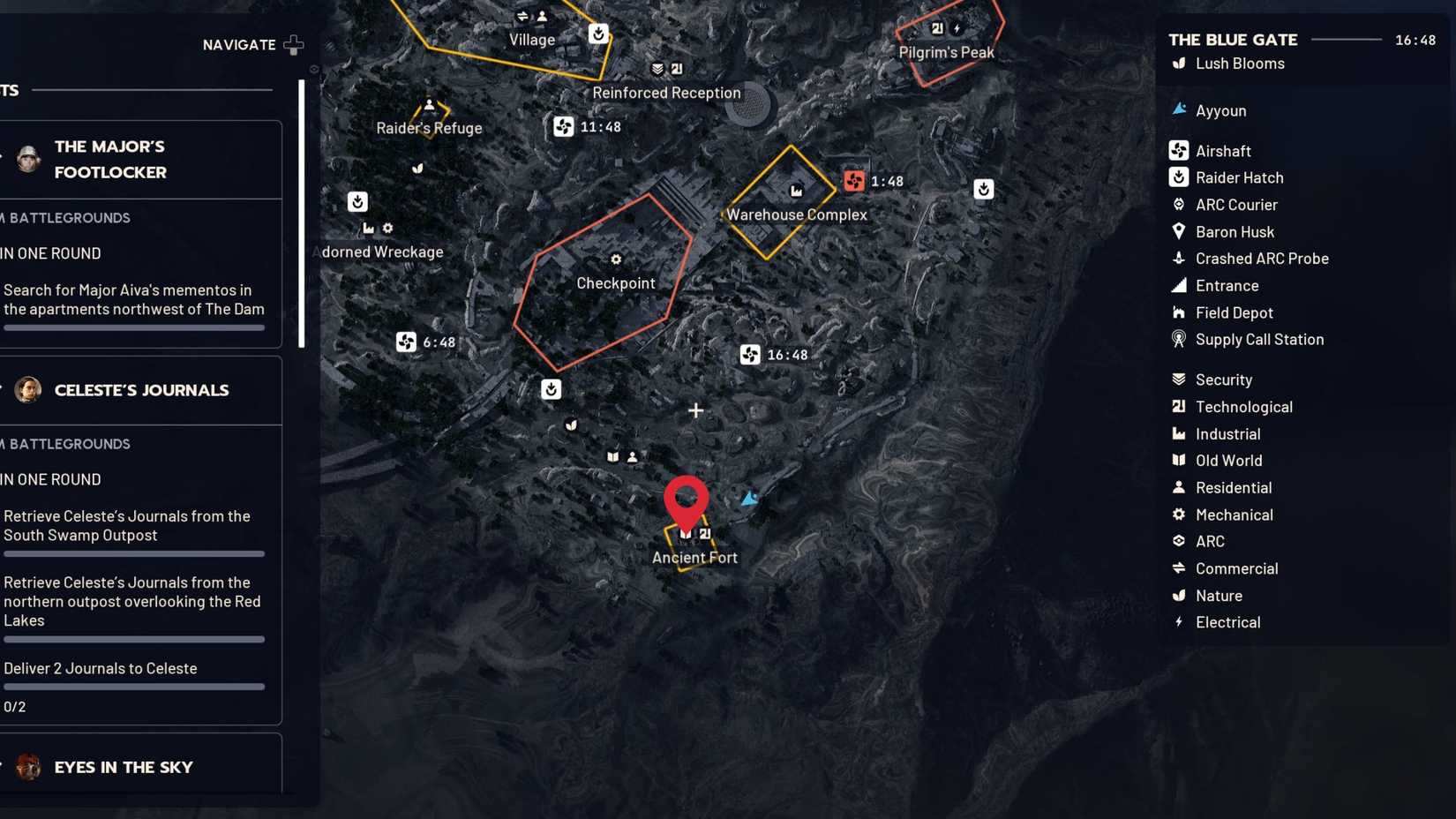 Ancient Fort Location ARC Raiders