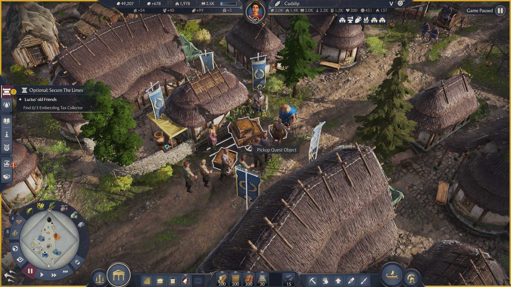 anno-117-pax-romana-campaign-how-long-to-beat-hltb-campaign-walthrough - find embezzling tax collector