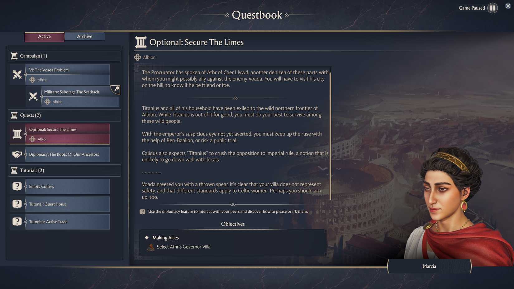 anno-117-pax-romana-campaign-how-long-to-beat-hltb-campaign-walthrough - select athr governor villa