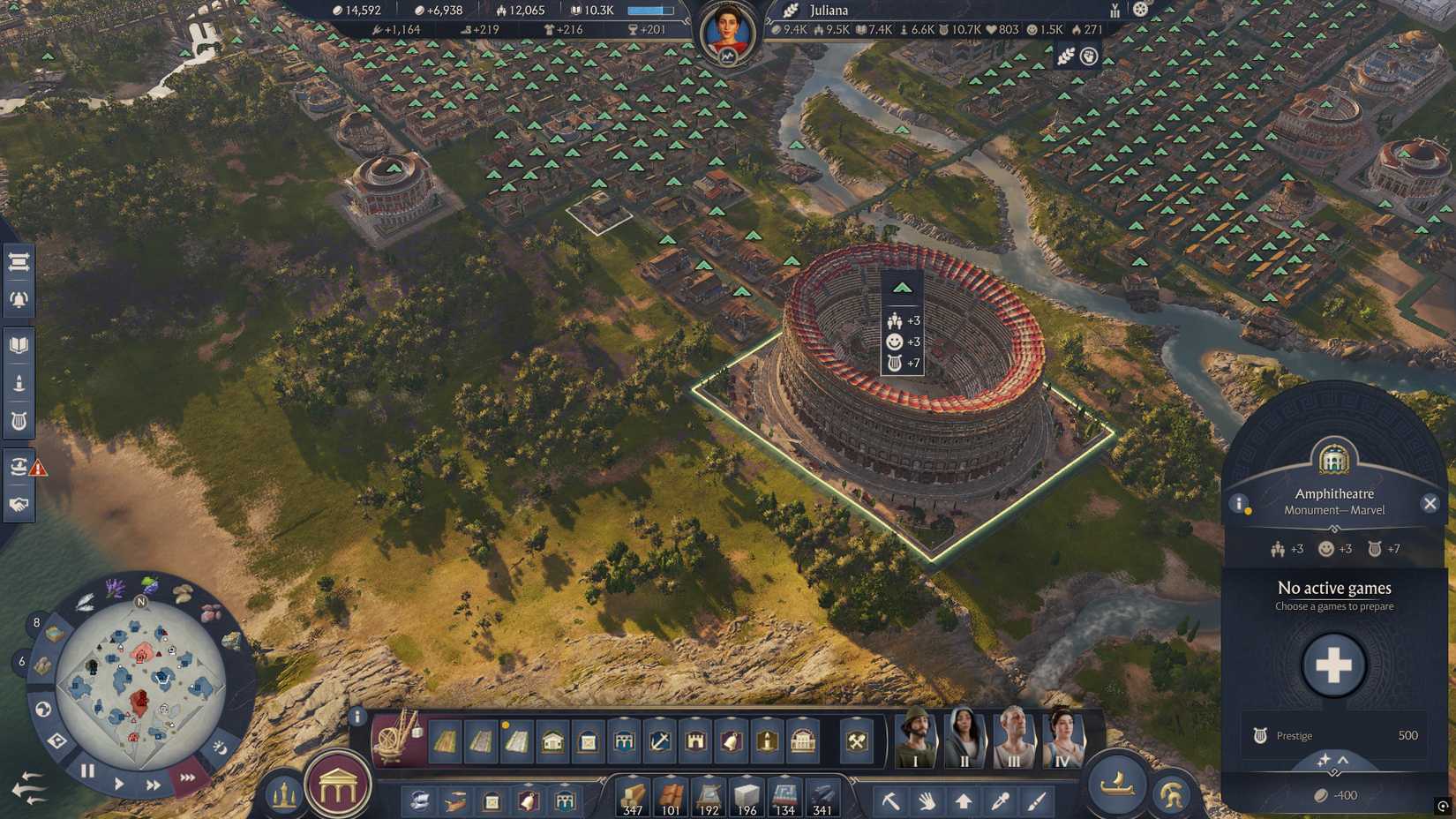 anno-117-pax-romana-how-build-unlock-the-amphitheater-phases - choose active games