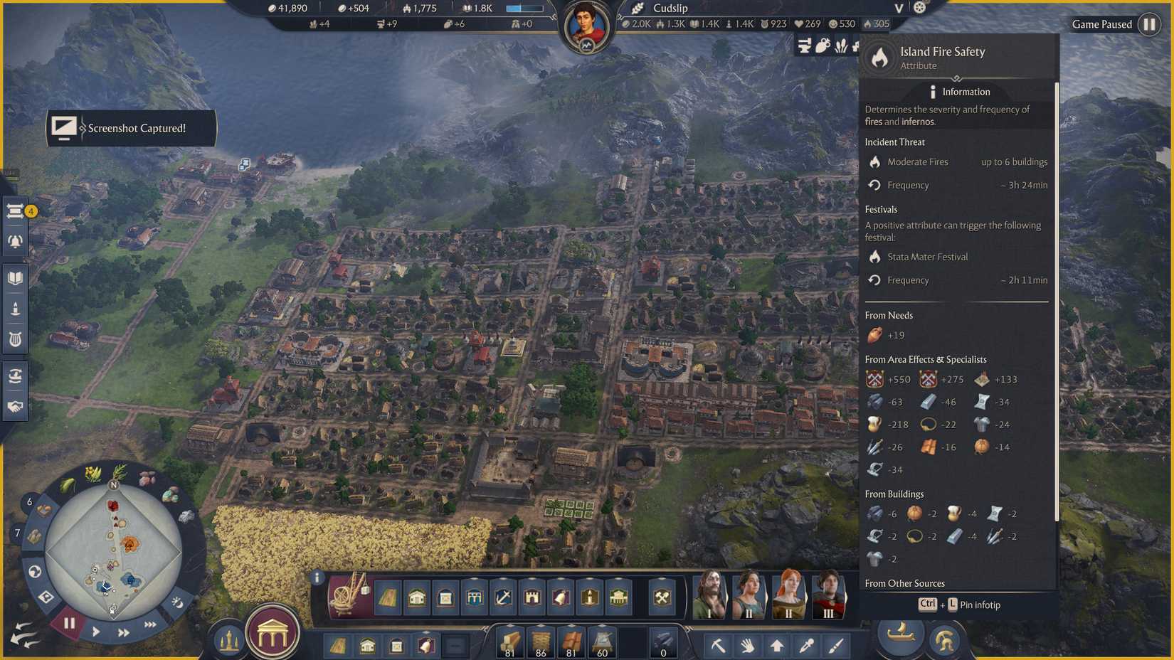 anno-117-pax-romana-how-increase-all-attribute-stat-happiness-health-fire-safety-prestige-knowledge-belief - fire safety