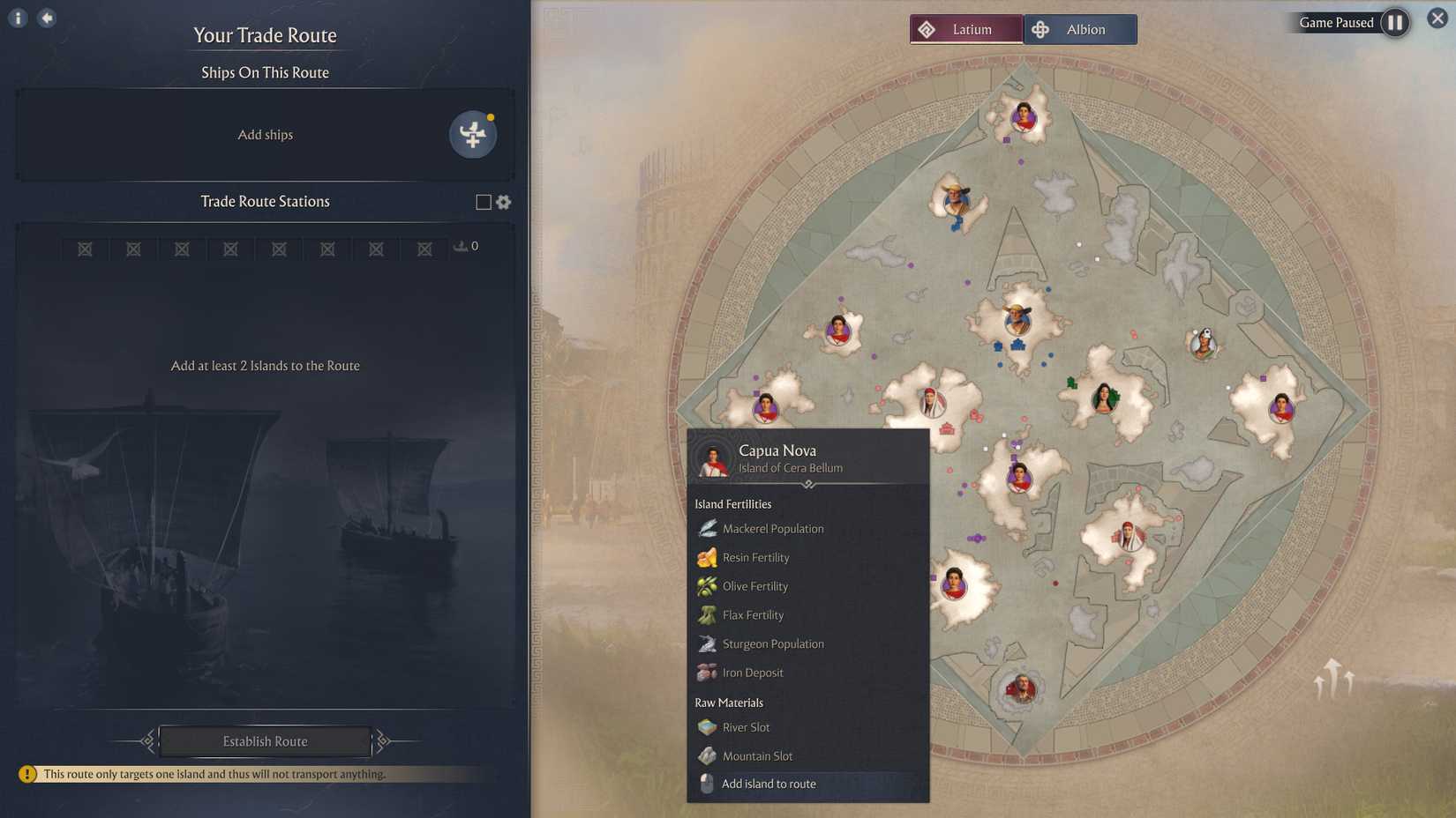 anno-117-pax-romana-how-make-trade-routes-goods-reach-how-to-go-to-albion - choose islands