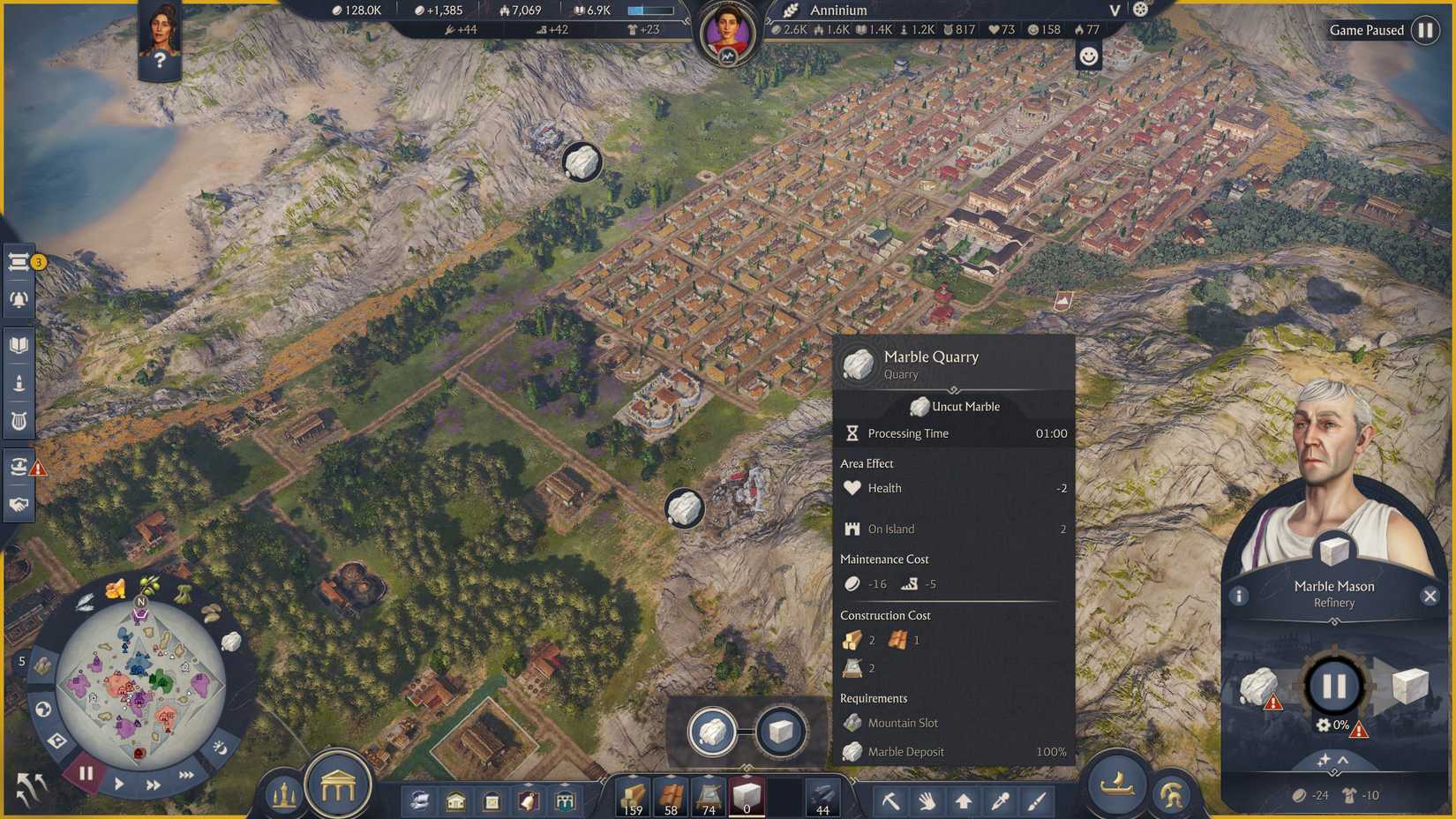 anno-117-pax-romana-how-upgrade-roads-build-better-paved-concrete-marble - marble quarry