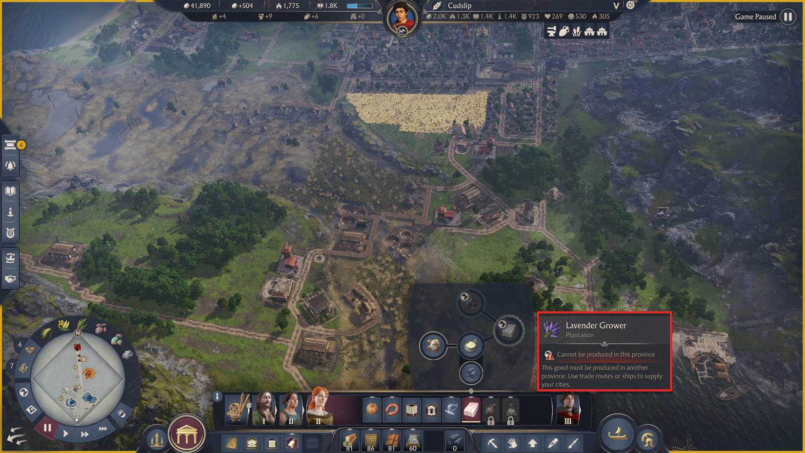 anno-117-pax-romana-island-fertility-guide-how-settle-island-province - missing produce fertility in this province