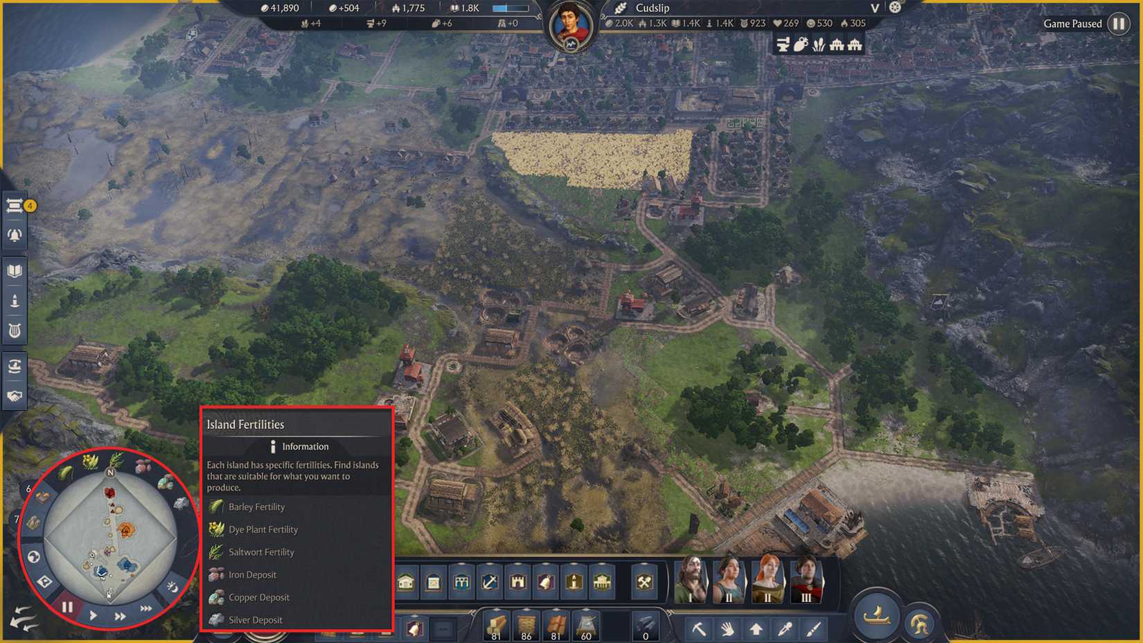anno-117-pax-romana-island-fertility-guide-how-settle-island-province - other island fertilities