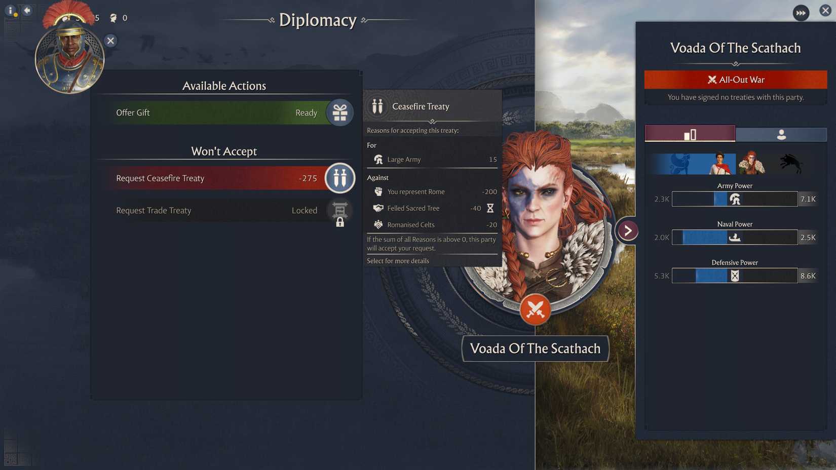 anno-117-pax-romana-the-roots-of-our-ancestors-quest-the-scathach-arrive-root-of-the-problem - fell the sacred tree