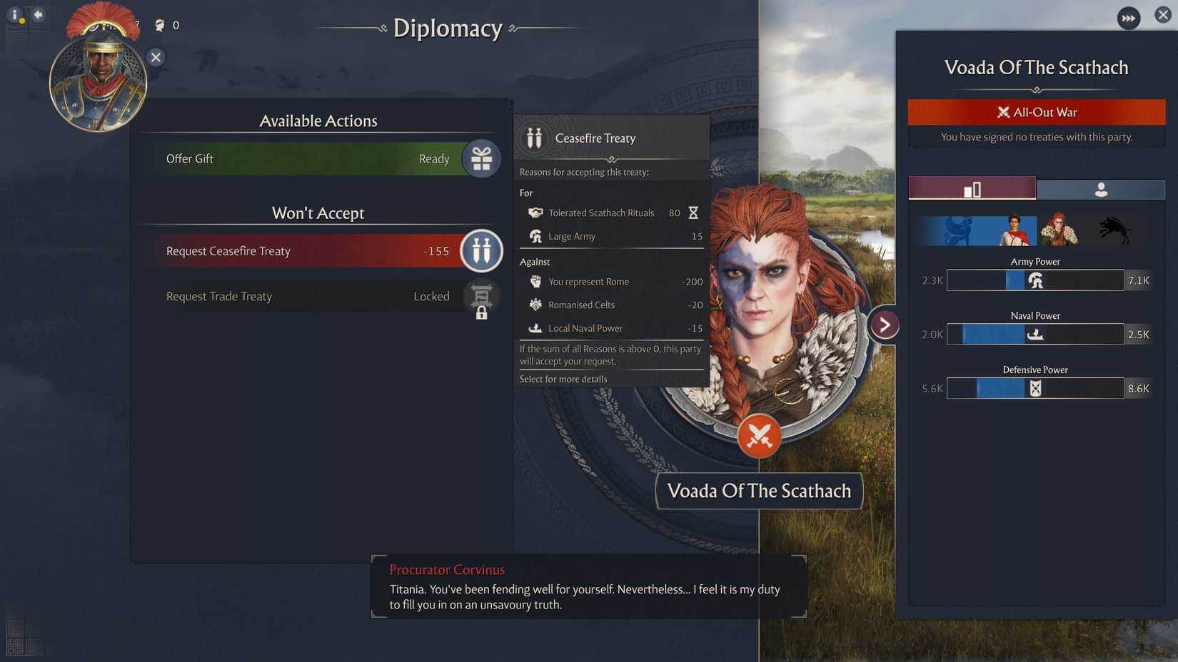 anno-117-pax-romana-the-roots-of-our-ancestors-quest-the-scathach-arrive-root-of-the-problem - tolerated the sacred grove tree ritual