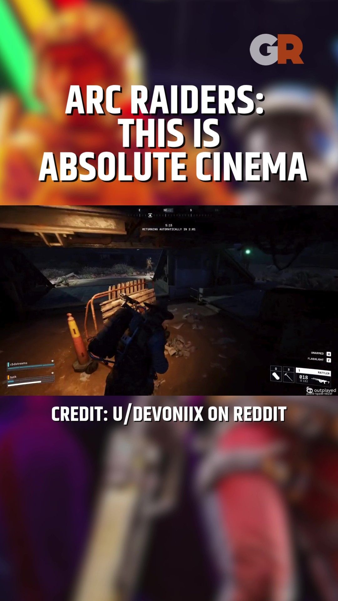 arc radiers community highlight 2 - frame at 0m2s