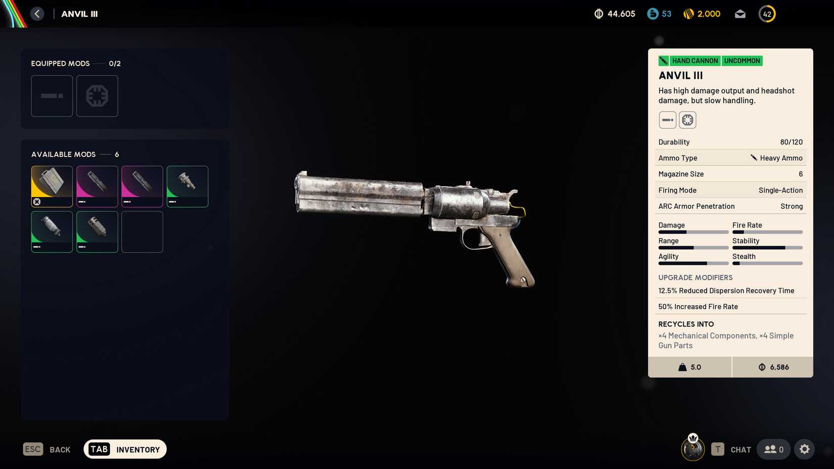 ARC Raiders Anvil Inspect