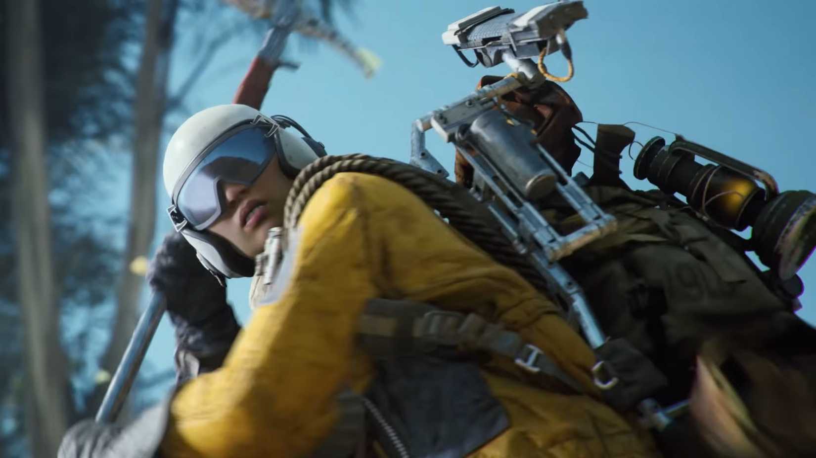 Karakter ARC Raiders yang terjatuh dalam aksi PvE.