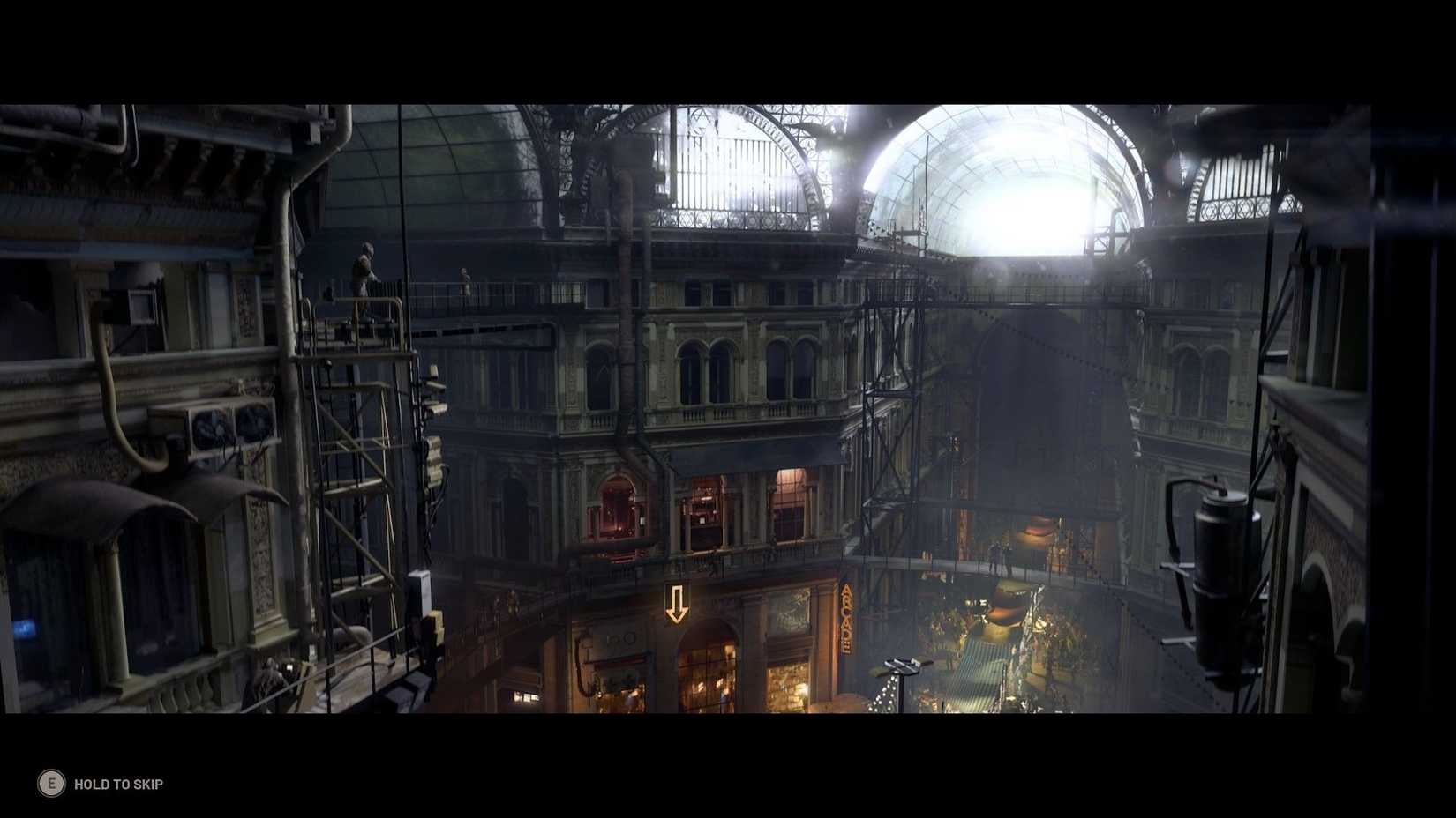ARC Raiders Intro Screen Shows Naples Subway Station