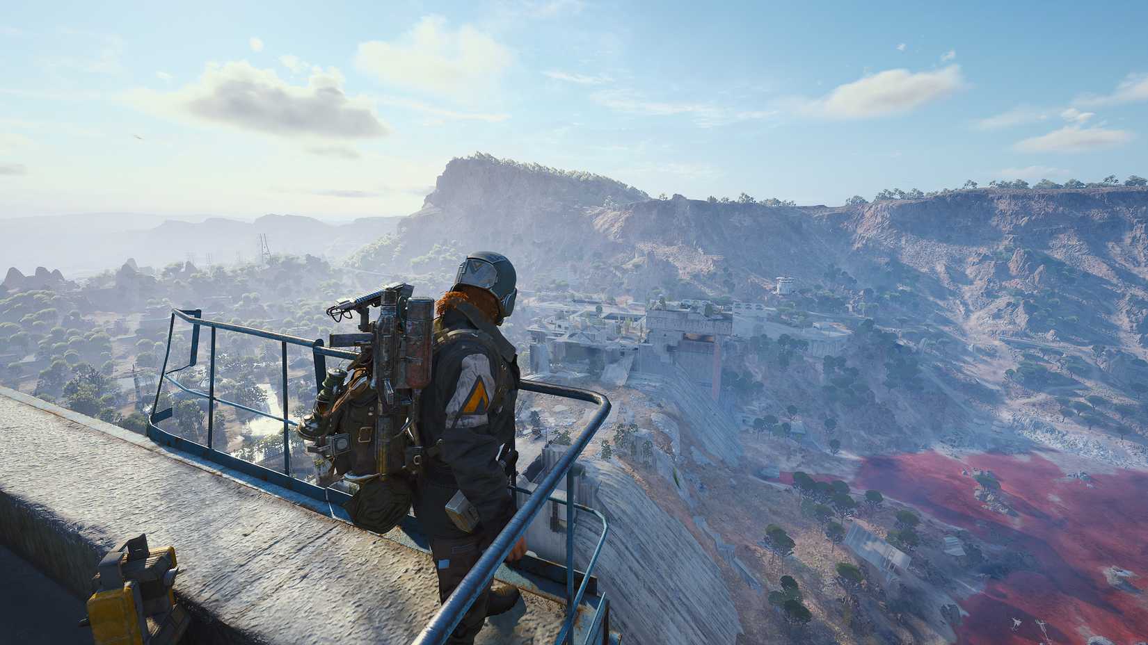 Arc Raiders player on top of a structure